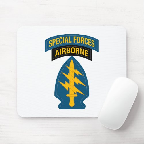 Special Forces insignia Airborne Tab Mouse Pad