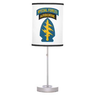 Special Forces insignia Airborne Tab Table Lamp