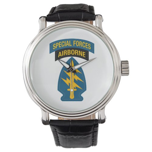 Special Forces insignia Airborne Tab Watch