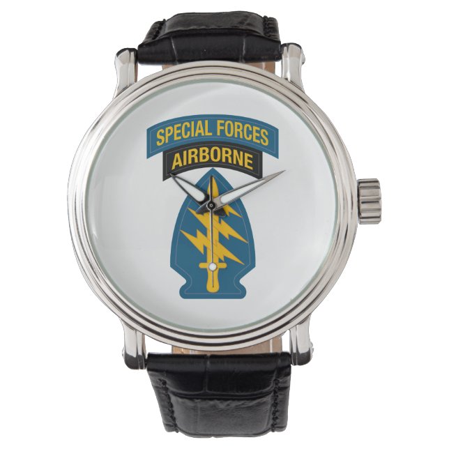 Special Forces insignia Airborne Tab Watch (Front)