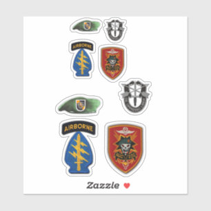 Special Forces MACVSOG SOG Green Berets Contour Sticker