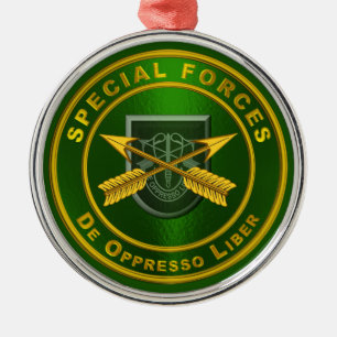 SPECIAL FORCES METAL ORNAMENT