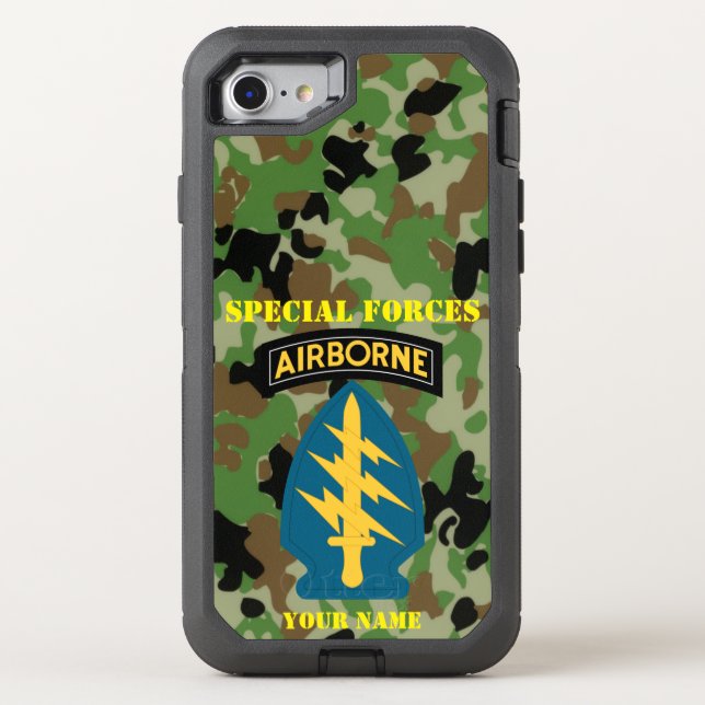 SPECIAL FORCES OTTERBOX iPhone CASE (Back)