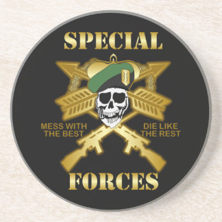Special Forces Sandstone Coaster