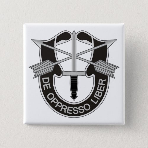 Special Forces SF De Oppresso Liber Button