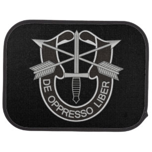 Special Forces SF De Oppresso Liber Car Floor Mat