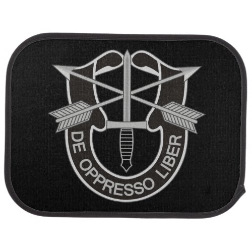 Special Forces SF De Oppresso Liber Car Floor Mat