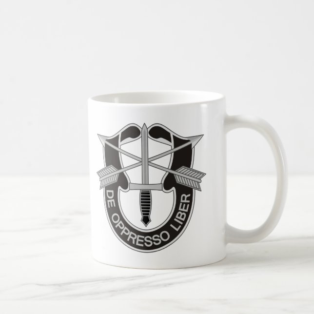 Special Forces SF De Oppresso Liber Coffee Mug (Right)