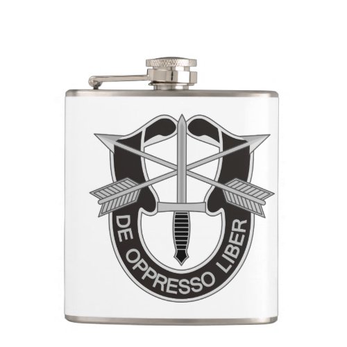 Special Forces SF De Oppresso Liber Flask