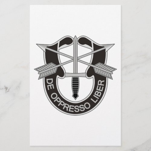 Special Forces SF De Oppresso Liber Flyer