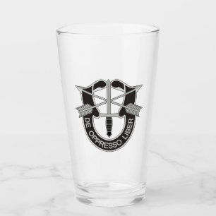 Special Forces SF De Oppresso Liber Glass