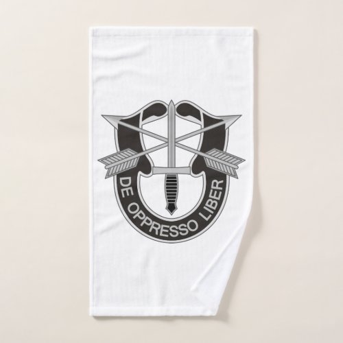 Special Forces SF De Oppresso Liber Hand Towel