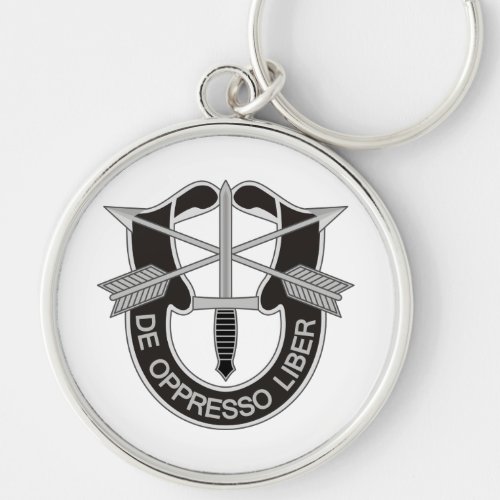 Special Forces SF De Oppresso Liber Keychain