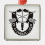 Special Forces SF De Oppresso Liber Metal Ornament