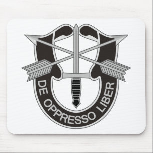Special Forces SF De Oppresso Liber Mouse Pad