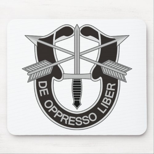 Special Forces SF De Oppresso Liber Mouse Pad