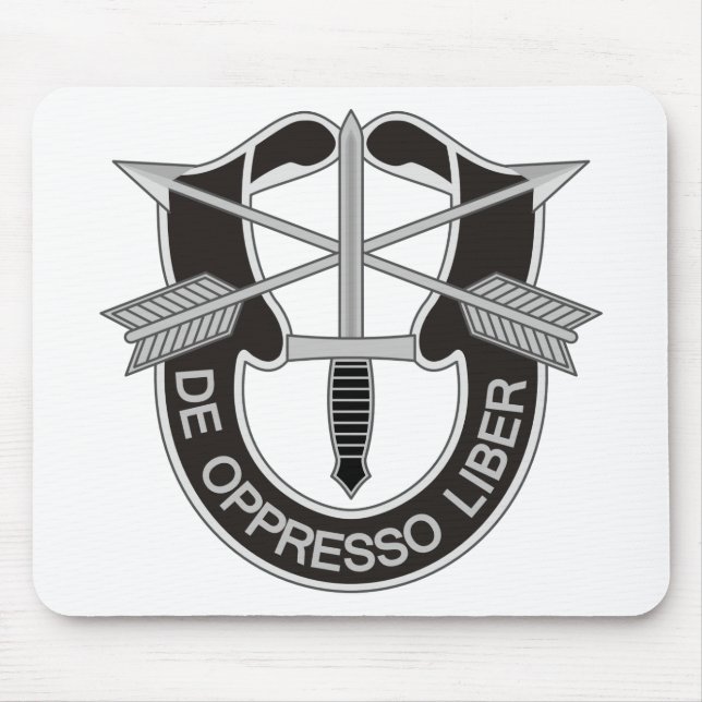 Special Forces SF De Oppresso Liber Mouse Pad (Front)