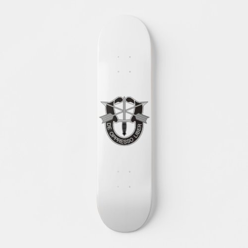 Special Forces SF De Oppresso Liber Skateboard