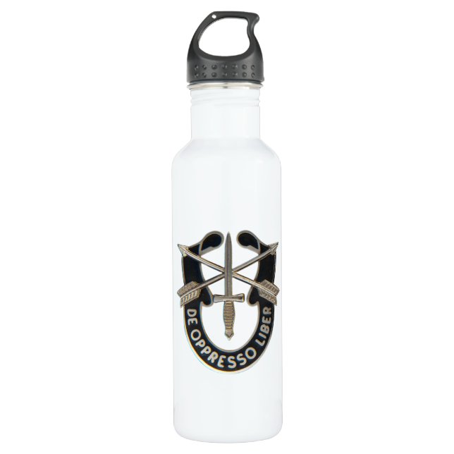 Special Forces Stainless Steel Water Bottle (Front)