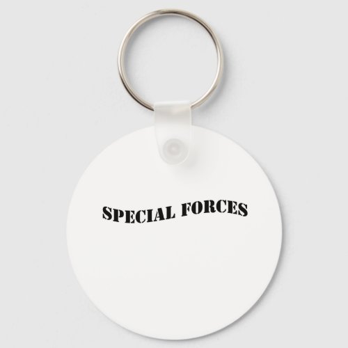 Special Forces stenciljpg Keychain