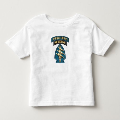 Special Forces Toddler Tops  T_Shirts