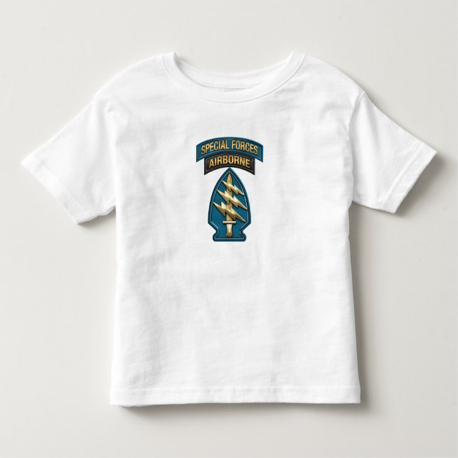 Special Forces Toddler Tops & T-Shirts (Front)