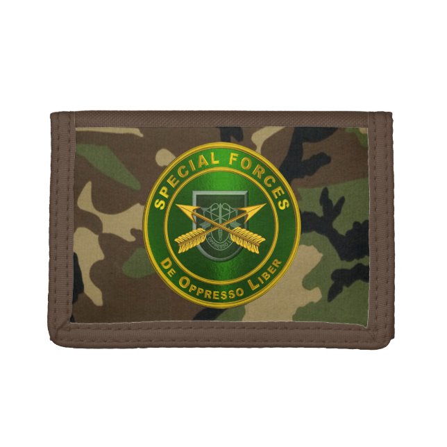 Special Forces  Tri-fold Wallet (Front)