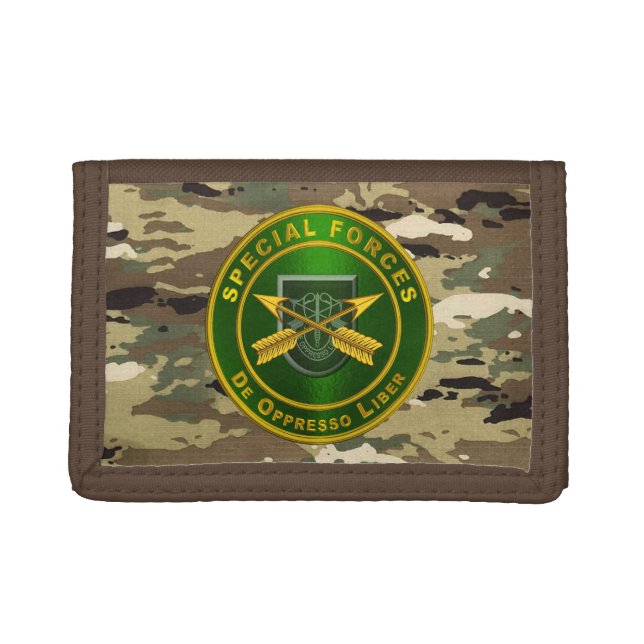 Special Forces  Trifold Wallet (Front)