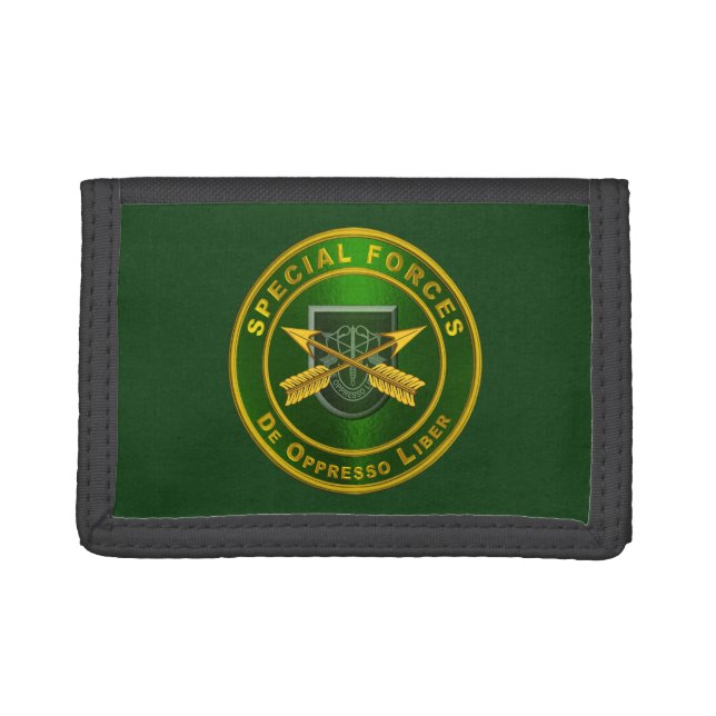 Special Forces  Trifold Wallet (Front)
