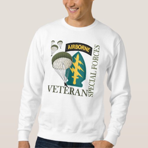 Special Forces Veteran _ Airborne Sweatshirt