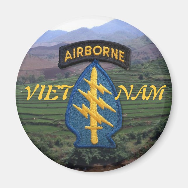 special forces vietnam nam veterans vets Magnet (Front)