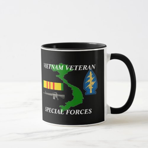 Special Forces Vietnam Veteran Coffee Mugs