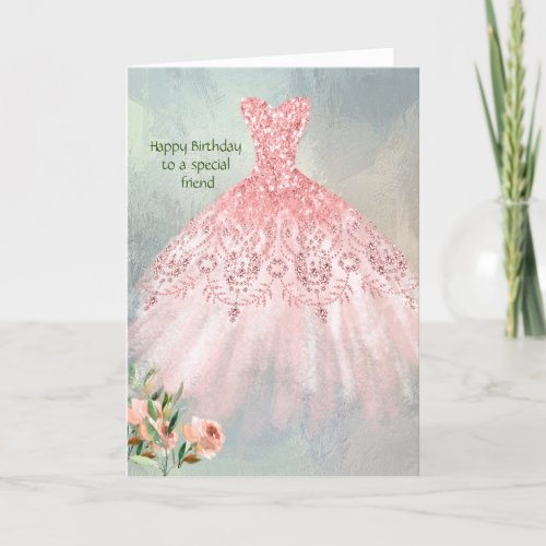 Special Friend Always a Princess Card