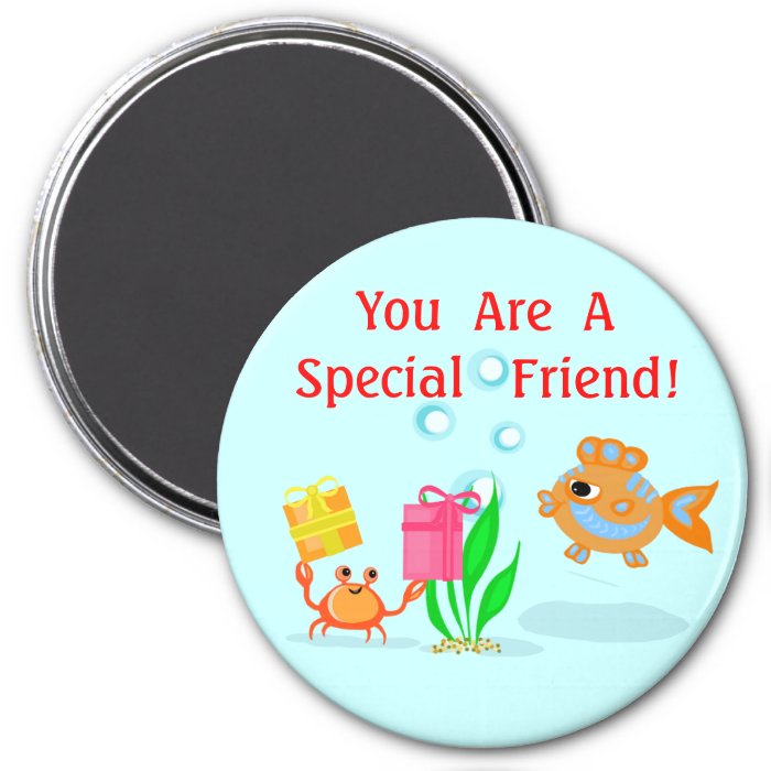 Special Friend Beach Buddies Magnet