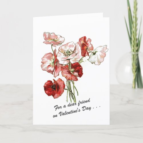Special Friend Personalize Happy Valentines Day  Card