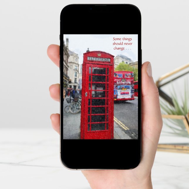 SPECIAL FRIEND SYMBOLIC RED PHONE BOOTH BIRTHDAY CARD (Front Digital)