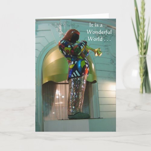 SPECIAL FRIEND WONDERFUL WORLD CARD