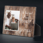 Special Gift! Grandpa Photo Plaque with Easel<br><div class="desc">It will be his favorite!</div>