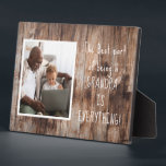 Special Gift! Grandpa Photo Plaque with Easel<br><div class="desc">It will be his favorite!</div>