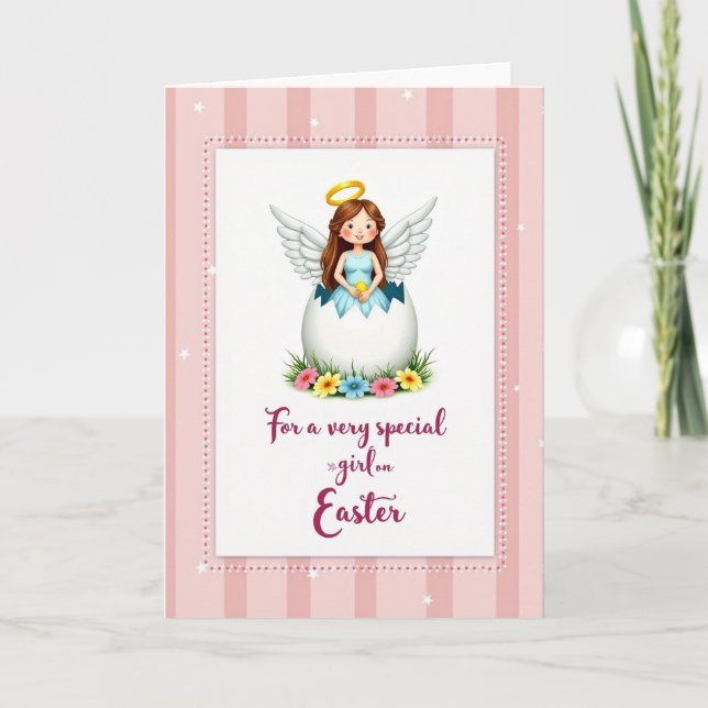 Special Girl Easter Day Card (Front)