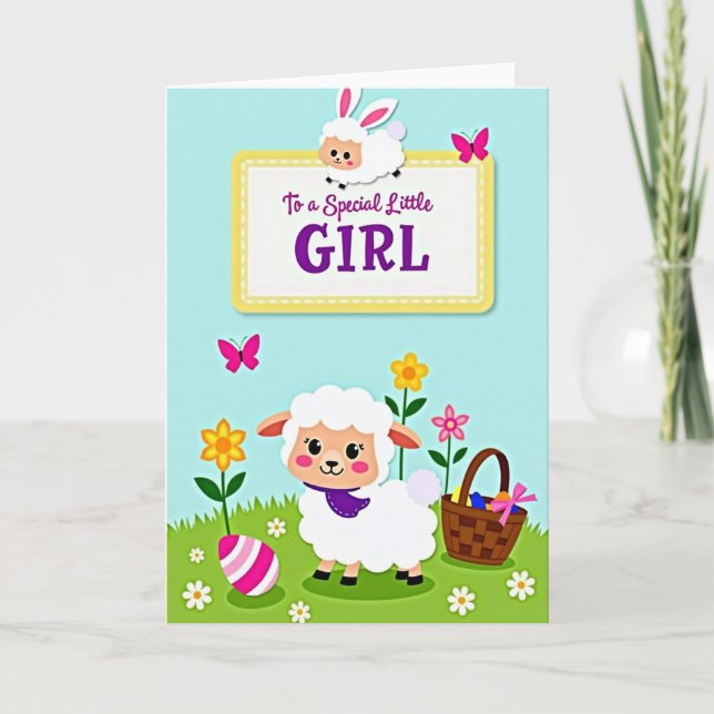 Special Girl Happy Day Card (Front)