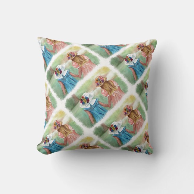 SPECIAL GIRLFRIENDS THROW PILLOW (Front)