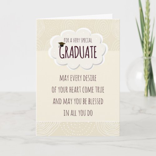 Special Graduate Graduation Congratulations Card