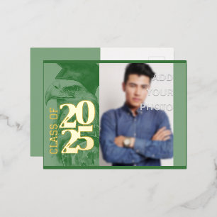 Special Graduation Foil Invitation Postcard