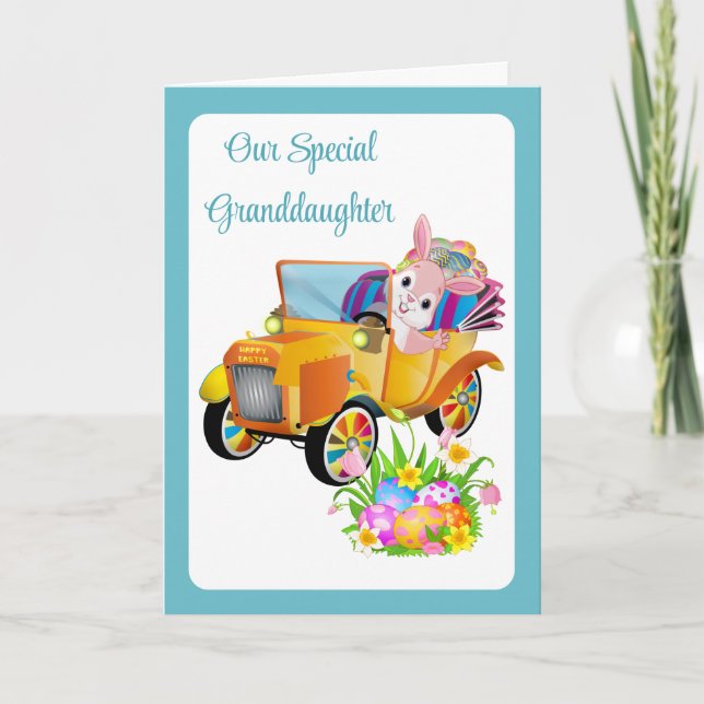 Special Granddaughter Easter Card (Front)