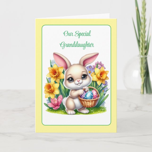 Special Granddaughter   Holiday Card (Front)