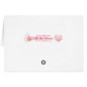 Special Grandmother Gold and Red Filigree Heart Va (Back Horizontal)