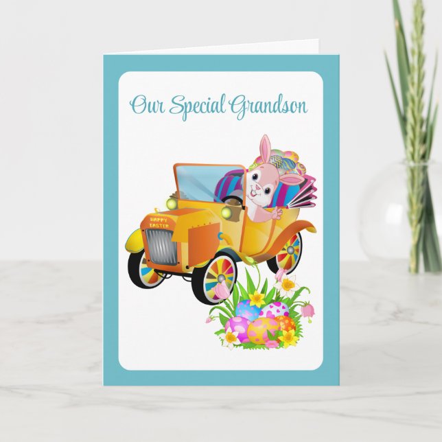Special Grandson Easter Card (Front)