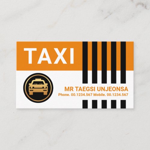Special Hackney Carriage Lines Business Card