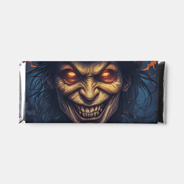 special hallowen choclates hershey bar favors (Front)